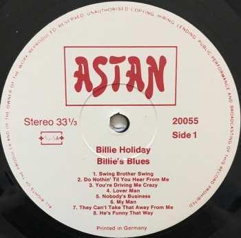6LP/Box Set Billie Holiday: Ladies Of Jazz  538248