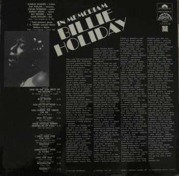 LP Billie Holiday: In Memoriam Billie Holiday 521949