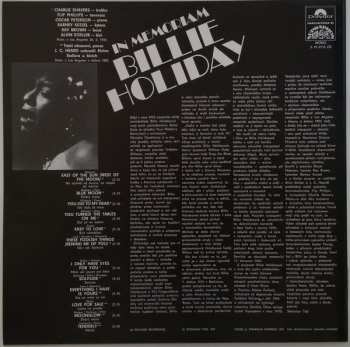 LP Billie Holiday: In Memoriam Billie Holiday 300406