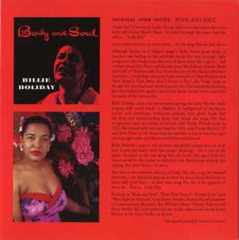 CD Billie Holiday: Songs For Distingué Lovers LTD 99620