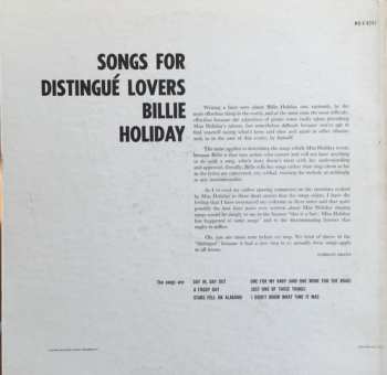 CD Billie Holiday: Songs For Distingue Lovers - Uhqcd
