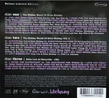 3CD Billie Holiday: The Hidden World Of Billie Holiday DLX | LTD 92762