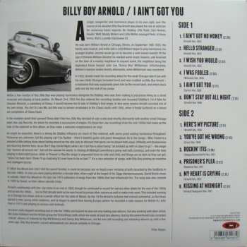 LP Billy Boy Arnold: I Ain't Got You 72028