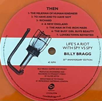 LP Billy Bragg: Life's A Riot With Spy Vs Spy (30th Anniversary Edition) LTD | CLR 418237