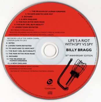 CD Billy Bragg: Life's A Riot With Spy Vs Spy 155797