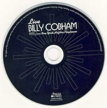 CD Billy Cobham: Live 1976 From New York Hofstra Playhouse 305445