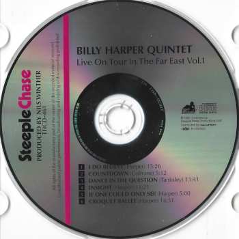 CD Billy Harper Quintet: Live On Tour In The Far East LTD