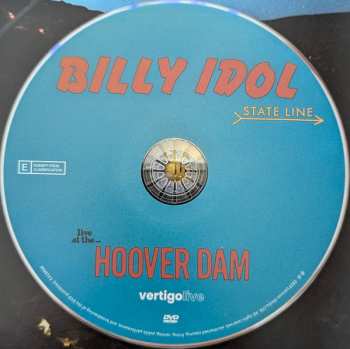 DVD Billy Idol: State Line: Live At The Hoover Dam 539046
