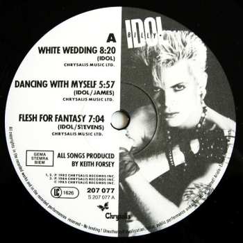 LP Billy Idol: Vital Idol