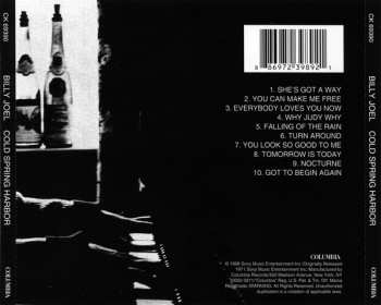 CD Billy Joel: Cold Spring Harbor 392503