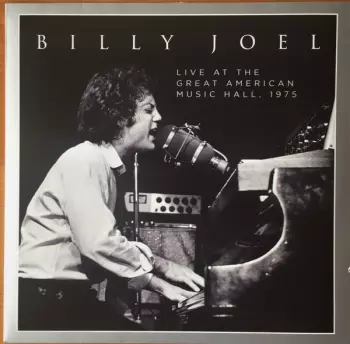 Billy Joel: Live At The Great American Music Hall, 1975