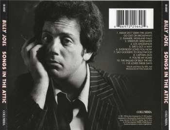 CD Billy Joel: Songs In The Attic
