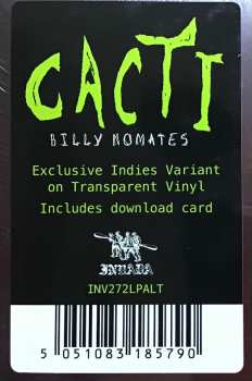 LP Billy Nomates: Cacti LTD | CLR 427880