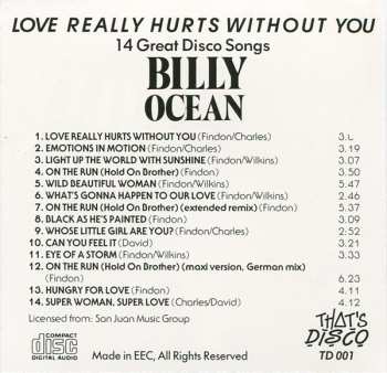 CD Billy Ocean: Love Really Hurts Without You