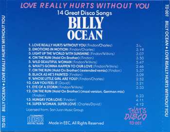 CD Billy Ocean: Love Really Hurts Without You