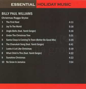 CD Billy Paul Williams: Christmas Ragga Stylee