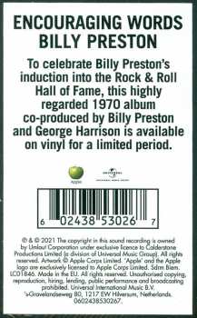LP Billy Preston: Encouraging Words LTD 421262