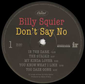 LP Billy Squier: Don't Say No 464373
