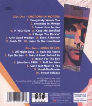 2CD Billy Squier: Emotions In Motion / Signs Of Life 91683