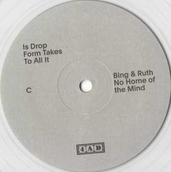2LP Bing And Ruth: No Home Of The Mind LTD | CLR 353984