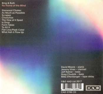 CD Bing And Ruth: No Home Of The Mind 107555
