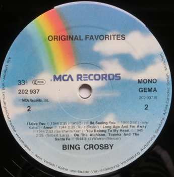 LP Bing Crosby: Bing Crosby 534448