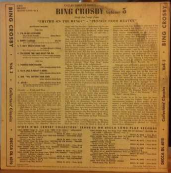 LP Bing Crosby: Collectors' Classics Volume 3: Sing The Songs From "Rhythm On The Range" And "Pennies From Heaven" 543097