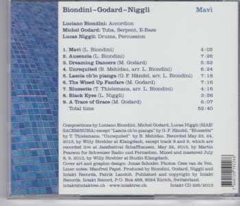 CD Biondini - Godard - Niggli: Mavì 520048