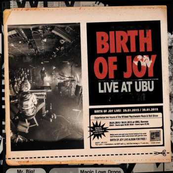 2CD Birth Of Joy: Live at Ubu 262247