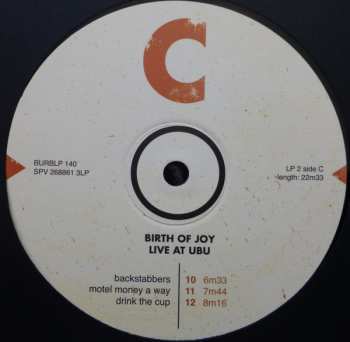 3LP Birth Of Joy: Live At Ubu CLR 137619