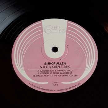 LP Bishop Allen: Bishop Allen & The Broken String 83097