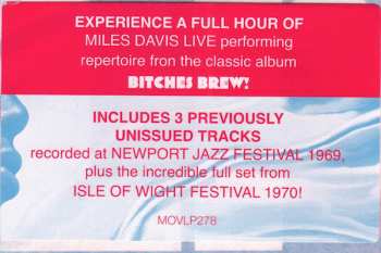 2LP Miles Davis: Bitches Brew Live 4741