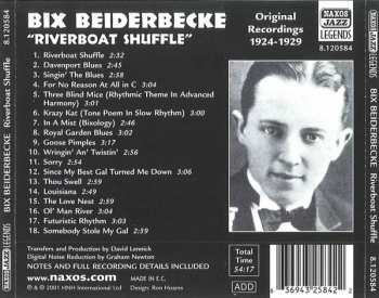 CD Bix Beiderbecke: Riverboat Shuffle. Original Recordings 1924-1929 248806