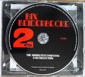 3CD Bix Beiderbecke: The Absolutely Essential Collection 306639