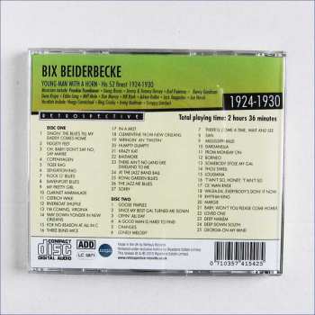 2CD Bix Beiderbecke: Young Man With A Horn (His 52 Finest 1924-1930) 350224