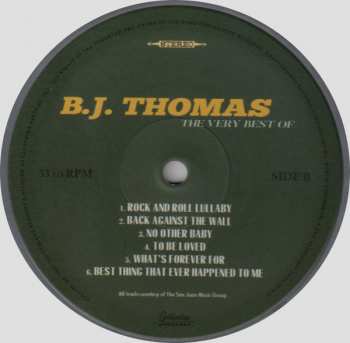 LP B.j. Thomas: The Very Best Of LTD | CLR 241748