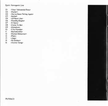 CD Björk: Homogenic Live 541279