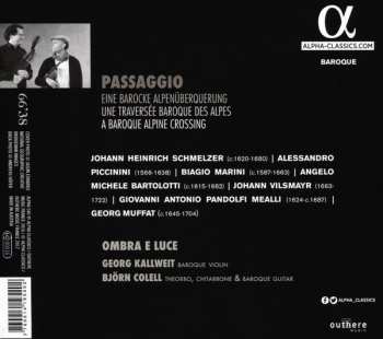 CD Björn Colell: Passaggio Eine Barocke Alpenüberquerung 344678