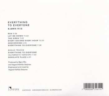 CD Bjørn Riis: Everything To Everyone LTD | DIGI 410575