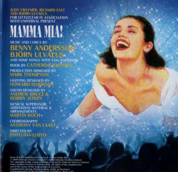 CD Björn Ulvaeus & Benny Andersson: Mamma Mia! - The Smash Hit Musical Based On Songs Of ABBA "Celebrating A Decade Of London's Dancing Queen! 10 Mamma Mia!" 149146