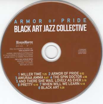 CD Black Art Jazz Collective: Armor Of Pride 185978