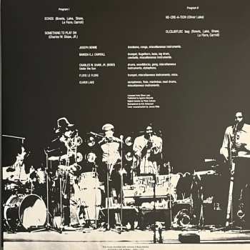 LP Black Artists Group: In Paris, Aries 1973 452408