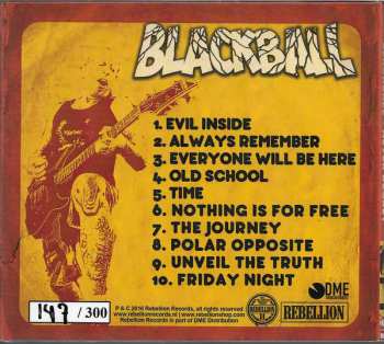 CD Black Ball: Never Regret LTD | NUM 396601