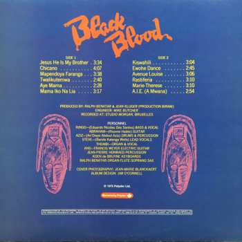 LP Black Blood: Black Blood