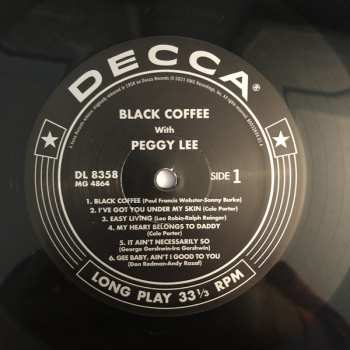 LP Peggy Lee: Black Coffee 4803