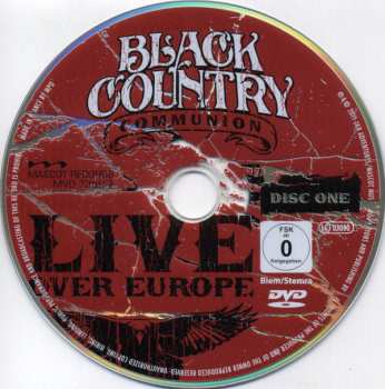 2DVD Black Country Communion: Live Over Europe 178928