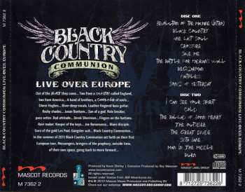 2CD Black Country Communion: Live Over Europe 21540