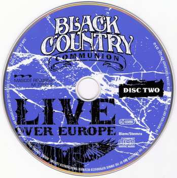 2CD Black Country Communion: Live Over Europe 21540