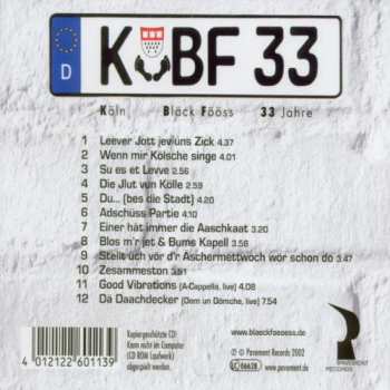 CD Bläck Fööss: K-BF 33 424735