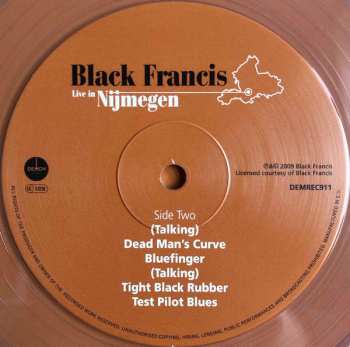 2LP Black Francis: Live In Nijmegen CLR 75529